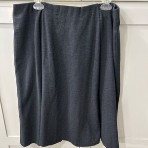 Talbots Charcoal Gray Skirt